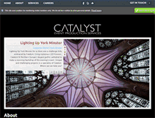 Tablet Screenshot of catalyst-eps.com